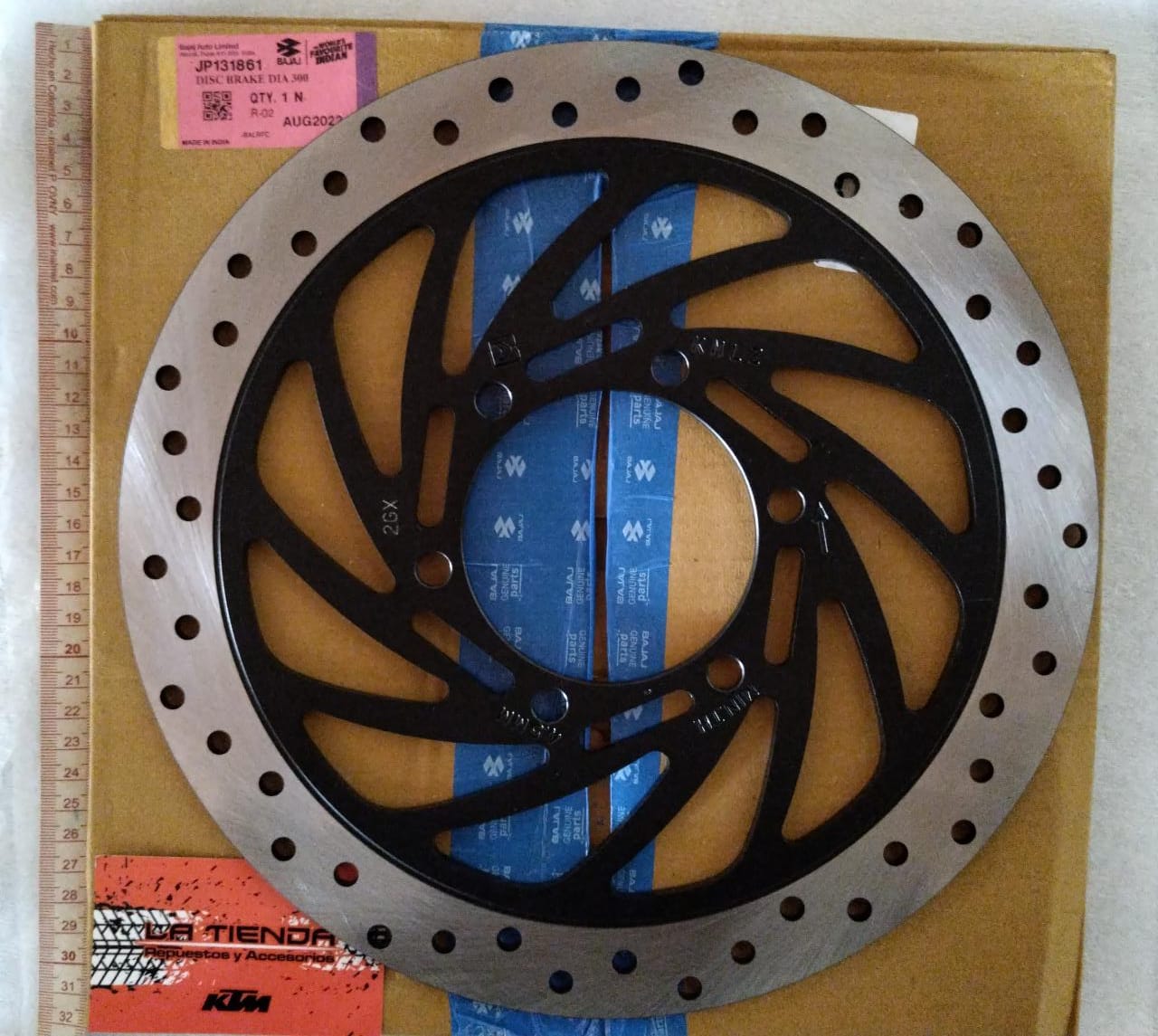 Disco de freno delantero Bajaj Dominar 250 - La Tienda