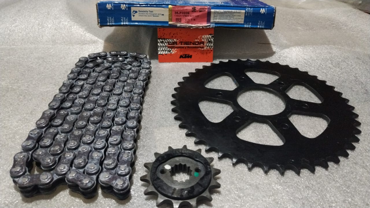 Kit de Arrastre Bajaj Original - Dominar 250 - La Tienda